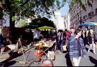 Блошиный рынок на Place Grangier