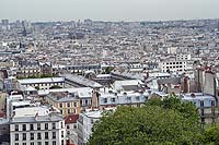 Монмартр: панорама Парижа