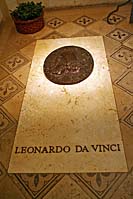 Капелла св.Умберто - могила Леонардо