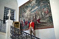 Большая лестница, XVIII век. Автор - известный архитектор Франсуа Мансар: прекрасный пример лестницы с перилами из кованного железа