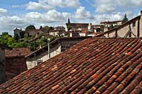 красивые крыши Aubeterre sur Dronne