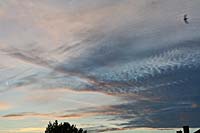 вечернее небо  Perigueux'а