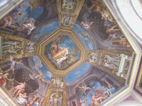 потолок в Ватиканском музее
