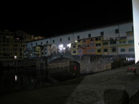 Ponte Vecchio ночью