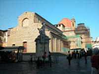 Chiesa di San Lorenzo с недоделанным фасадом