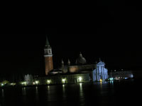 вид ночью с  Piazza S.Marco
