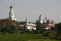 Юрьев монастырь со стороны Витославлиц