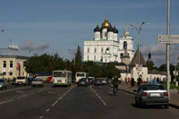Вид на Кремль со стороны Советской улицы