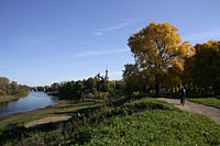 Набережная реки Вологда